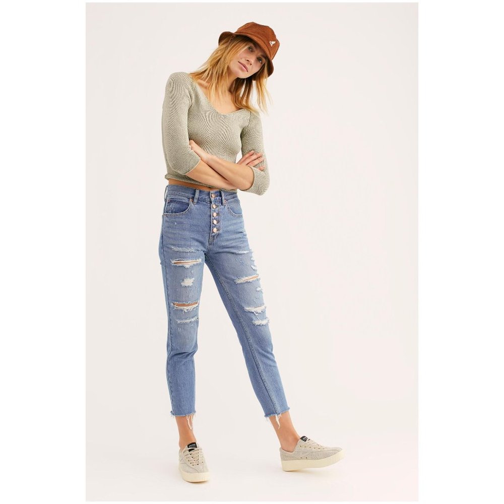Free People Jeans - Picture 1 of 14